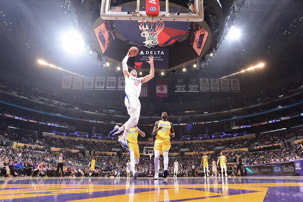 Nba Pro Basketball Art Print featuring the photograph Blake Griffin by Andrew D. Bernstein