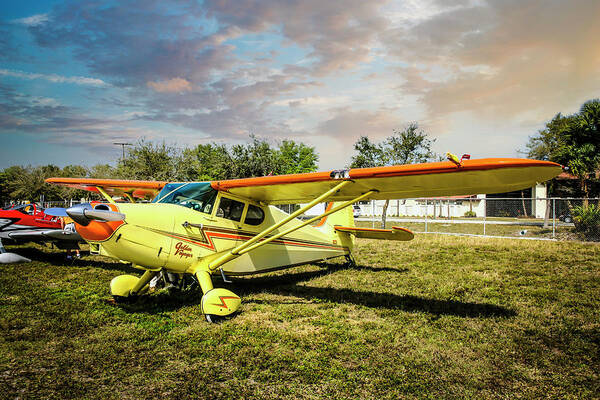 108-2 Art Print featuring the photograph 1947 Stinson by Chris Smith