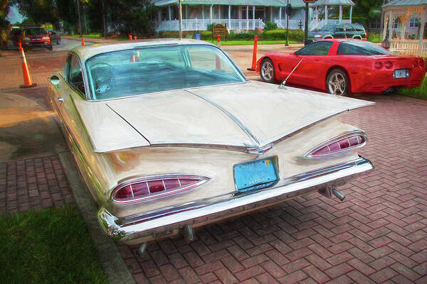 1959 Chevrolet Impala Art Print featuring the photograph 1959 Chevrolet Impala 106 by Rich Franco