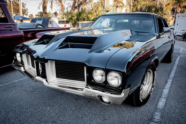 1972 Oldsmobile 442 Art Print featuring the photograph 1972 Oldsmobile 442 X125 by Rich Franco