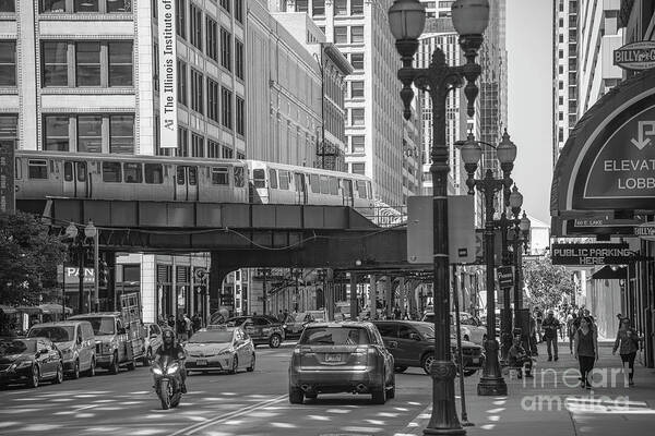 Art Art Print featuring the photograph Chicago Streets #2 by FineArtRoyal Joshua Mimbs