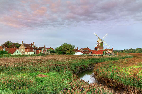 Cley Windmill Art Print featuring the photograph Cley Windmill - England #2 by Joana Kruse