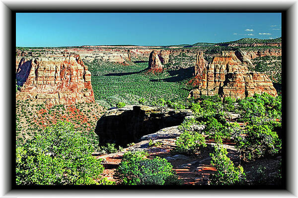 Colorado Art Print featuring the photograph Colorado National Monument #2 by Richard Risely