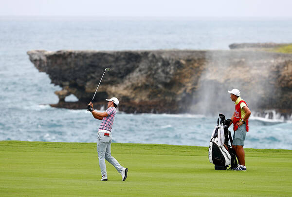 Korea Art Print featuring the photograph Corales Puntacana Resort And Club Championship - Round One #2 by Jamie Squire