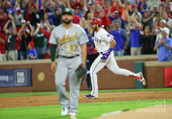 Ninth Inning Art Print featuring the photograph Joey Gallo by Rick Yeatts