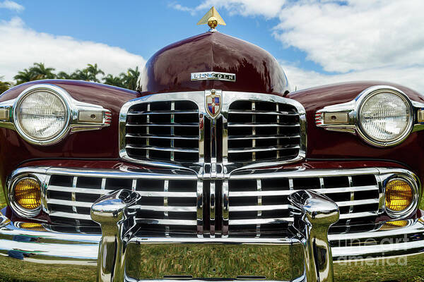 1946 Art Print featuring the photograph Lincoln Continental #2 by Raul Rodriguez