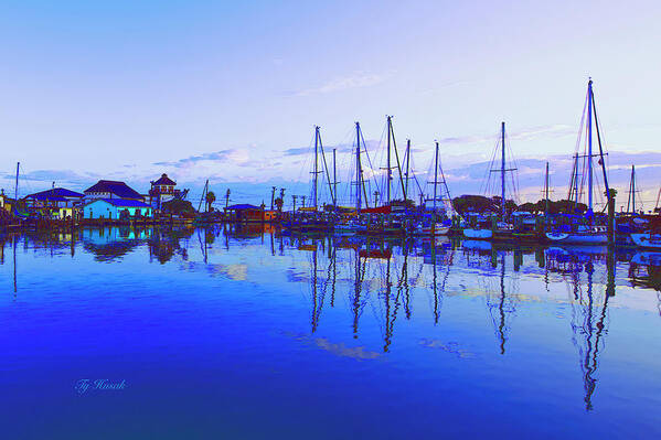 Harbor Art Print featuring the photograph Rockport Harbor #2 by Ty Husak