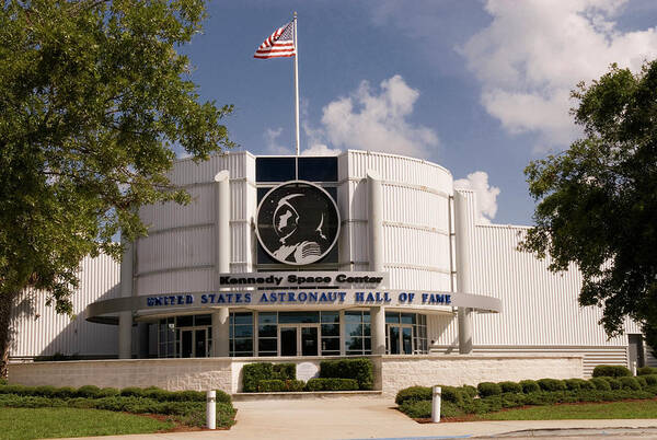 United States Astronaut Hall Of Fame Photo Art Print featuring the photograph United States Astronaut Hall of Fame Florida by Bob Pardue