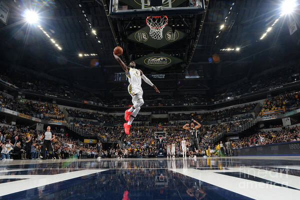 Nba Pro Basketball Art Print featuring the photograph Victor Oladipo by Ron Hoskins