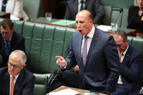 People Art Print featuring the photograph 2017 Federal Budget Release Sparks Debate During Question Time by Stefan Postles