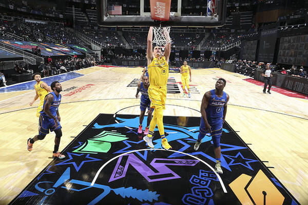 Atlanta Art Print featuring the photograph 2021 70th NBA All-Star Game by Nathaniel S. Butler