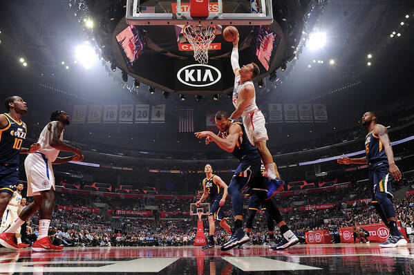 Blake Griffin Art Print featuring the photograph Blake Griffin #26 by Andrew D. Bernstein