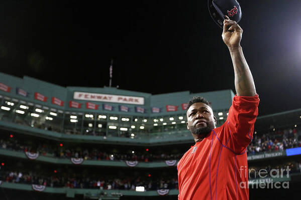 People Art Print featuring the photograph David Ortiz by Maddie Meyer
