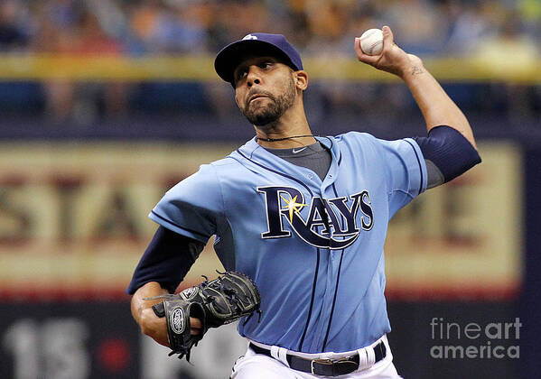 David Price Art Print featuring the photograph David Price #3 by Brian Blanco