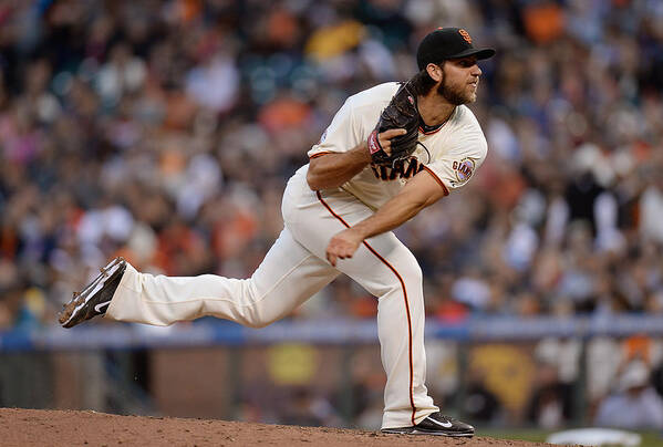 San Francisco Art Print featuring the photograph Madison Bumgarner by Thearon W. Henderson