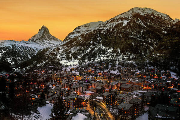 Matterhorn Art Print featuring the photograph Zermatt - Switzerland #30 by Joana Kruse