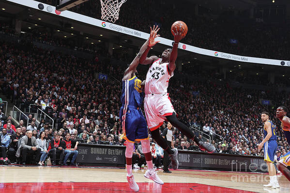 Pascal Siakam Art Print featuring the photograph Pascal Siakam #4 by Nathaniel S. Butler