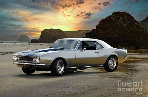 1967 Chevrolet Camaro Art Print featuring the photograph 1967 Chevrolet Camaro #5 by Dave Koontz