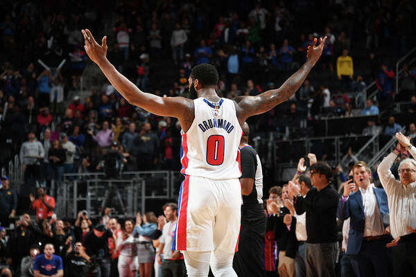 Andre Drummond Art Print featuring the photograph Andre Drummond by Chris Schwegler