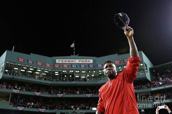 People Art Print featuring the photograph David Ortiz #5 by Maddie Meyer