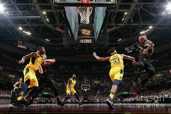 Lebron James Art Print featuring the photograph Lebron James #58 by Nathaniel S. Butler