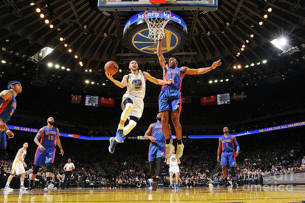 Stephen Curry Art Print featuring the photograph Stephen Curry by Noah Graham