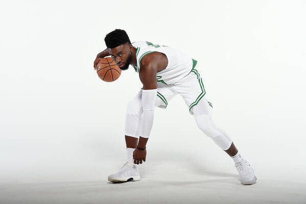 Media Day Art Print featuring the photograph Jaylen Brown by Brian Babineau
