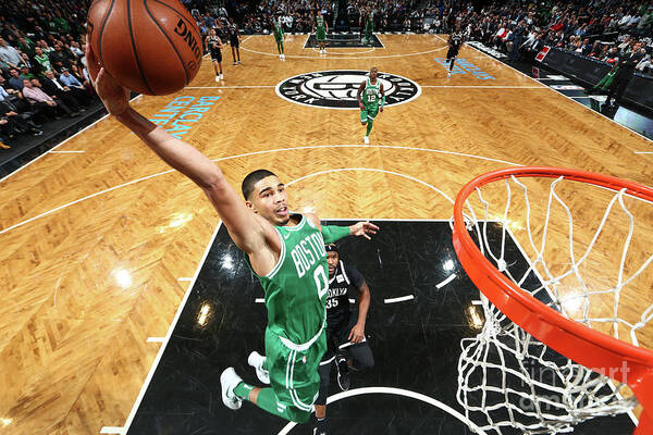 Jayson Tatum Art Print featuring the photograph Jayson Tatum #6 by Nathaniel S. Butler