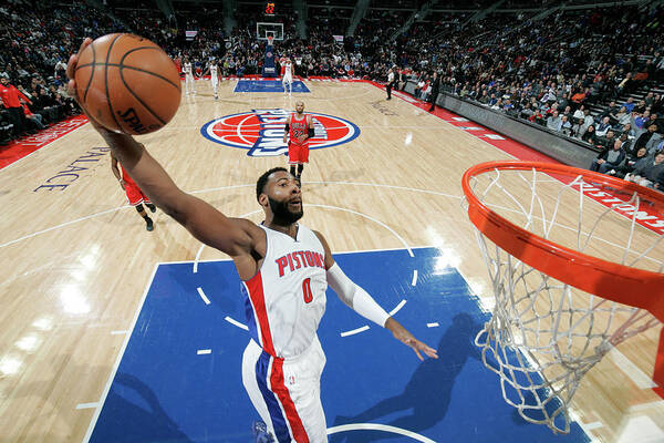 Andre Drummond Art Print featuring the photograph Andre Drummond by Brian Sevald