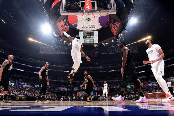 Lebron James Art Print featuring the photograph Lebron James by Andrew D. Bernstein
