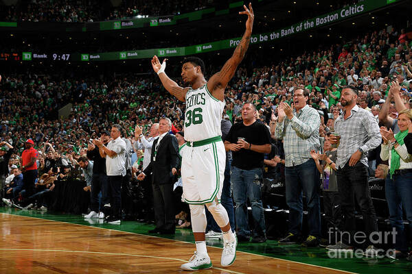 Marcus Smart Art Print featuring the photograph Marcus Smart #7 by Brian Babineau