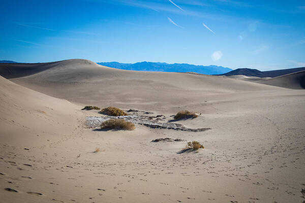 California Art Print featuring the photograph Mesquite Flat Sand Dunes #7 by Jonathan Babon