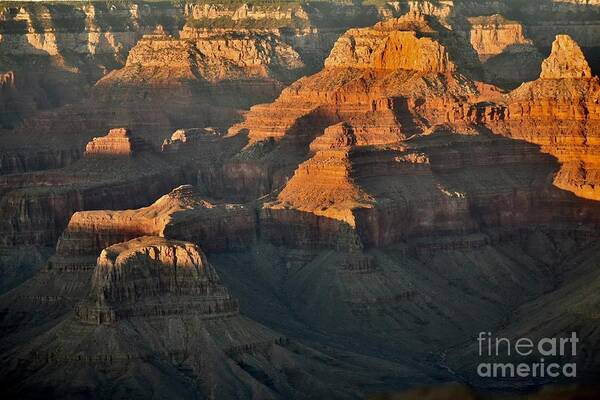 The Grand Canyon Art Print featuring the digital art The Grand Canyon #7 by Tammy Keyes