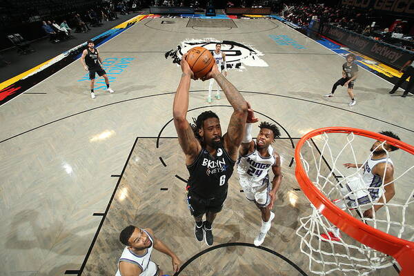 Deandre Jordan Art Print featuring the photograph Deandre Jordan #8 by Nathaniel S. Butler