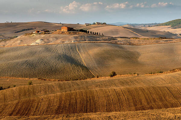 Beautiful Art Print featuring the photograph landscape, Tuscany, Italy #8 by Eleni Kouri