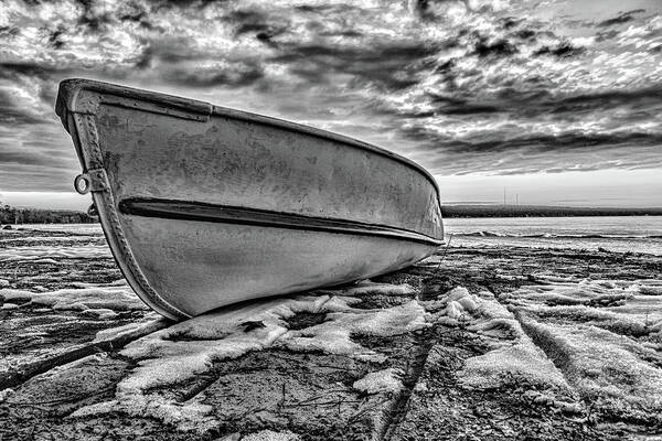 Black And White Art Print featuring the photograph All Aboard by Joe Holley