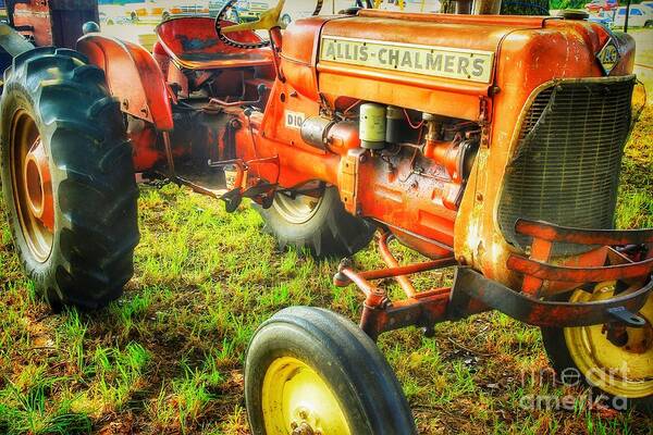 Allis Chalmers Art Print featuring the photograph AllisChalmers by Mike Eingle