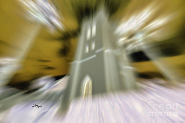 Spiritual Art Print featuring the mixed media Altered Reality 49 - Hallelujah by DB Hayes