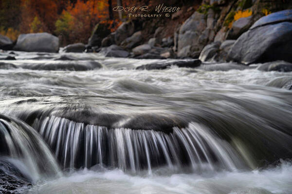 Landscape Art Print featuring the photograph American River Long Exposure by Devin Wilson