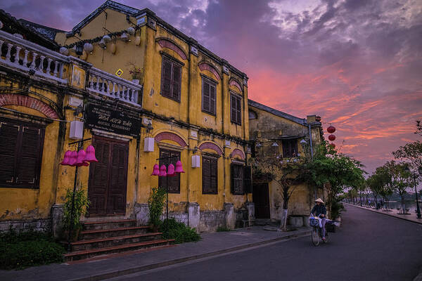 Ancient Art Print featuring the photograph Ancient Town of Hoi An by Arj Munoz