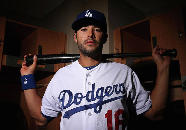 Media Day Art Print featuring the photograph Andre Ethier by Christian Petersen