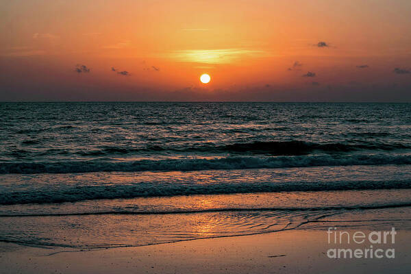 Anna Art Print featuring the photograph Anna Maria Island Florida Sunset by Beachtown Views