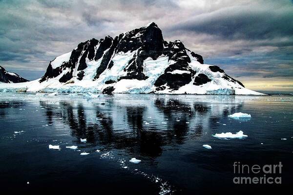 Lemaire Channel Art Print featuring the photograph Antarctica by Darcy Dietrich