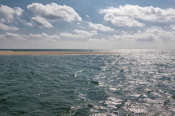 Ocean Art Print featuring the photograph Away--- by Julie Weber