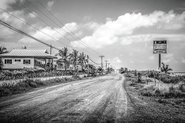 Beach Art Print featuring the photograph Beach Road by Tito Slack