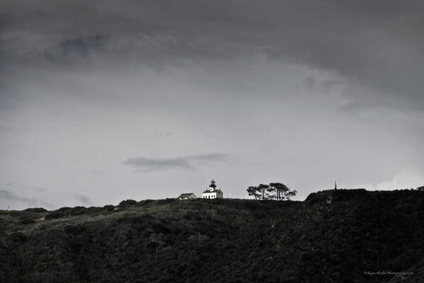 Lighthouse Art Print featuring the photograph Beacon of Hope by Ryan Huebel