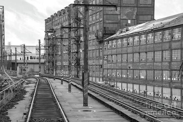 Bethlehem Art Print featuring the photograph Bethlehem Steel - Buildings - Black and White by Sturgeon Photography
