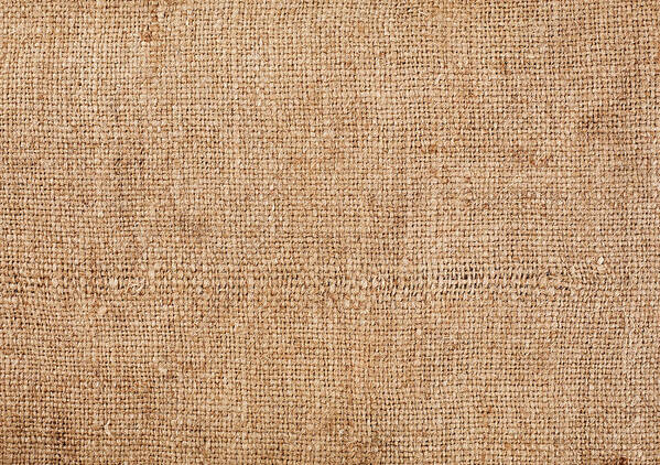 Brown burlap laying on white sheet. Abstract background. Texture of  sackcloth. Burlap Fabric Patch Piece, Rustic Hessian Sack Cloth Art Print  by Julien - Pixels