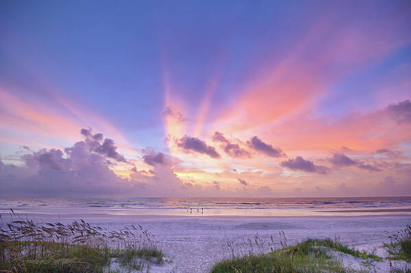 St Augustine Art Print featuring the photograph Butler Beach Sunrise by Stacey Sather