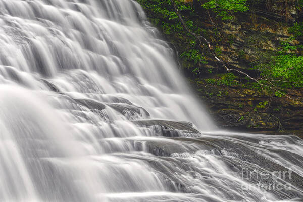 Tennessee Art Print featuring the photograph Cane Creek Cascades 13 by Phil Perkins